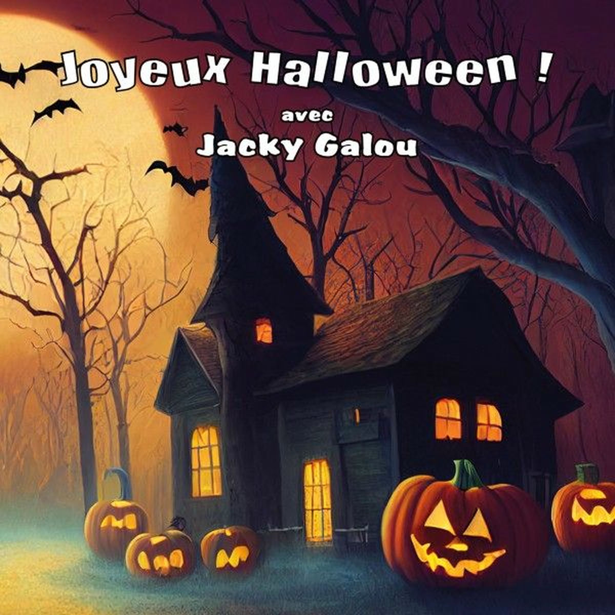 Album cover of Joyeux halloween ! avec Jacky Galou