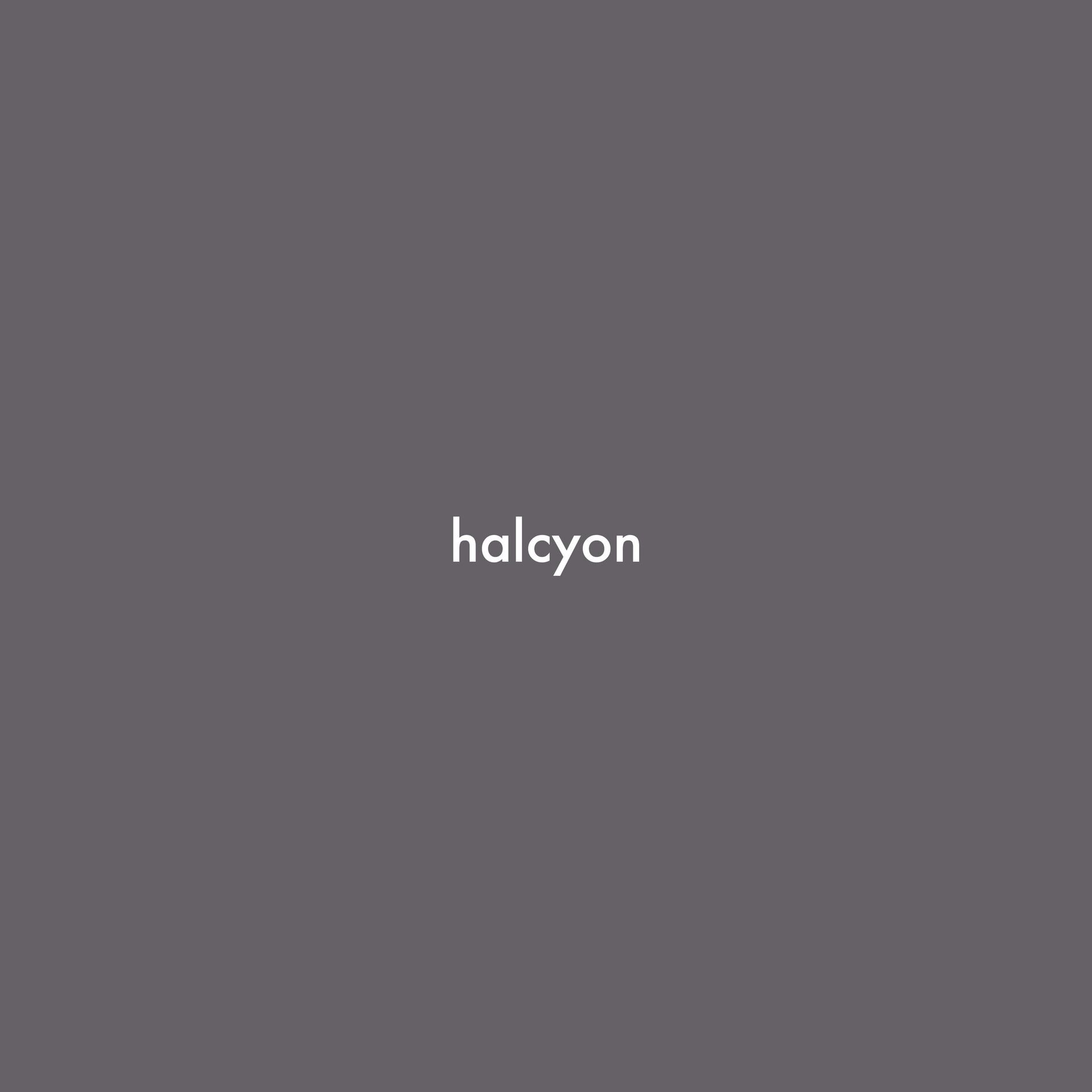 Album cover of Halcyon