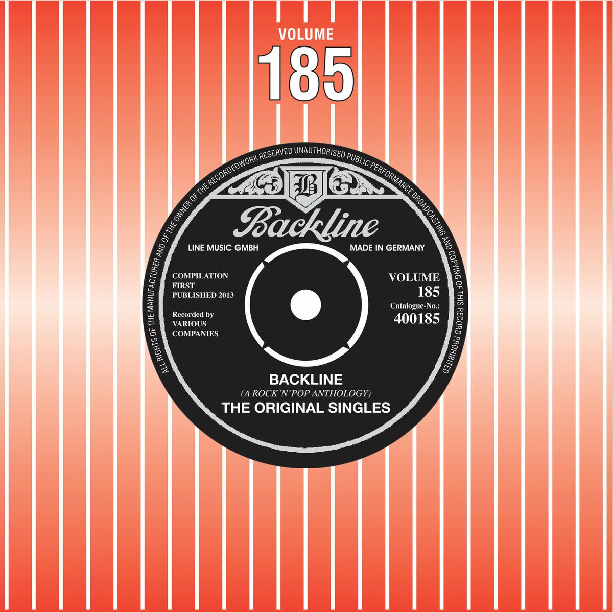 Album cover of Backline, Vol. 185