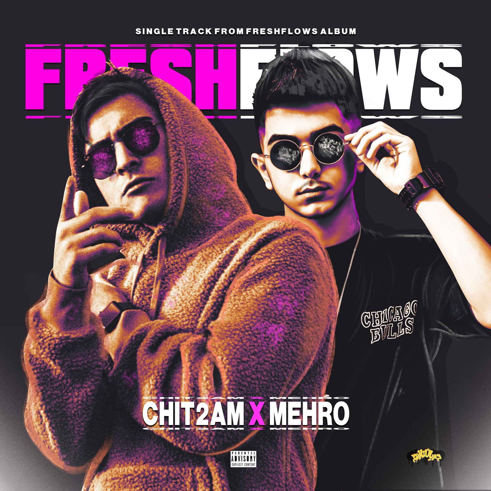 Album cover of Fresh Flows (feat. Mehro) (feat. Mehro)