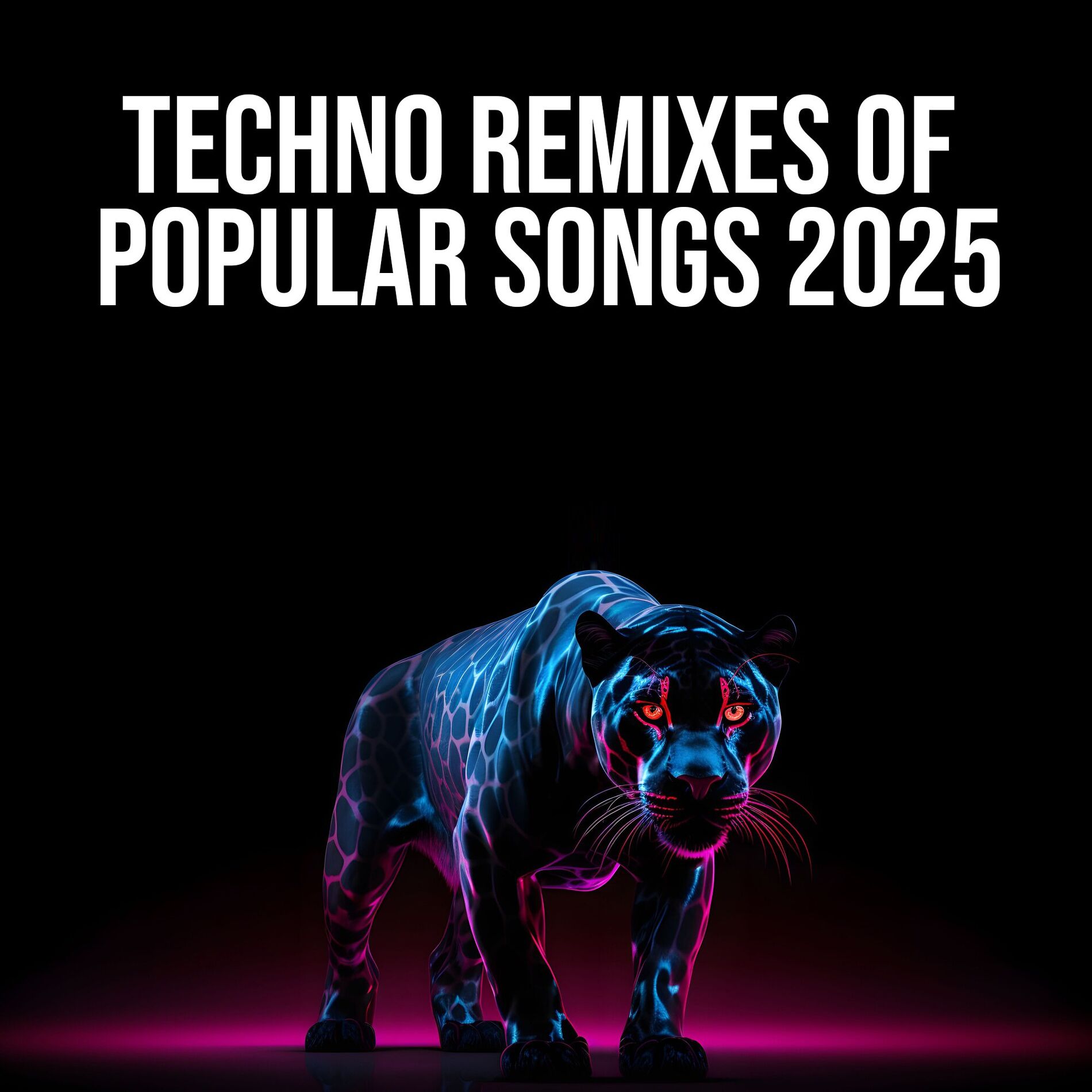 Album cover of Techno Remixes of Popular Songs 2025