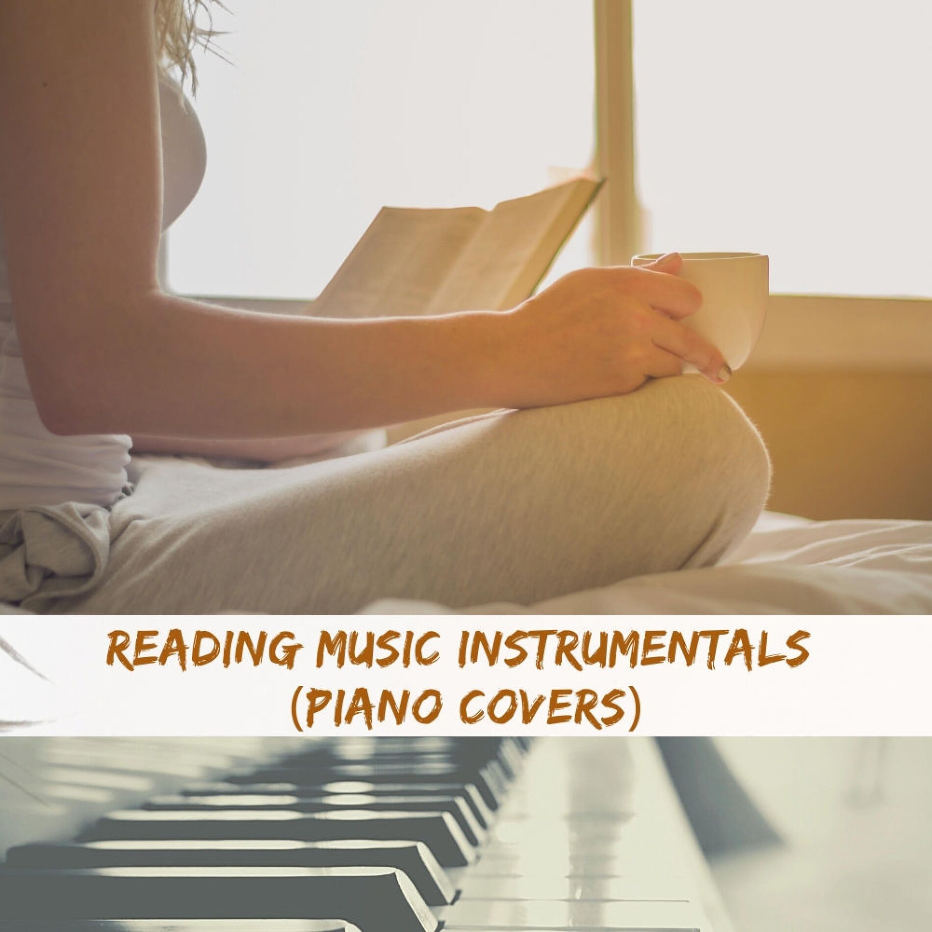 Album cover of Reading Music Instrumentals (Piano Covers)