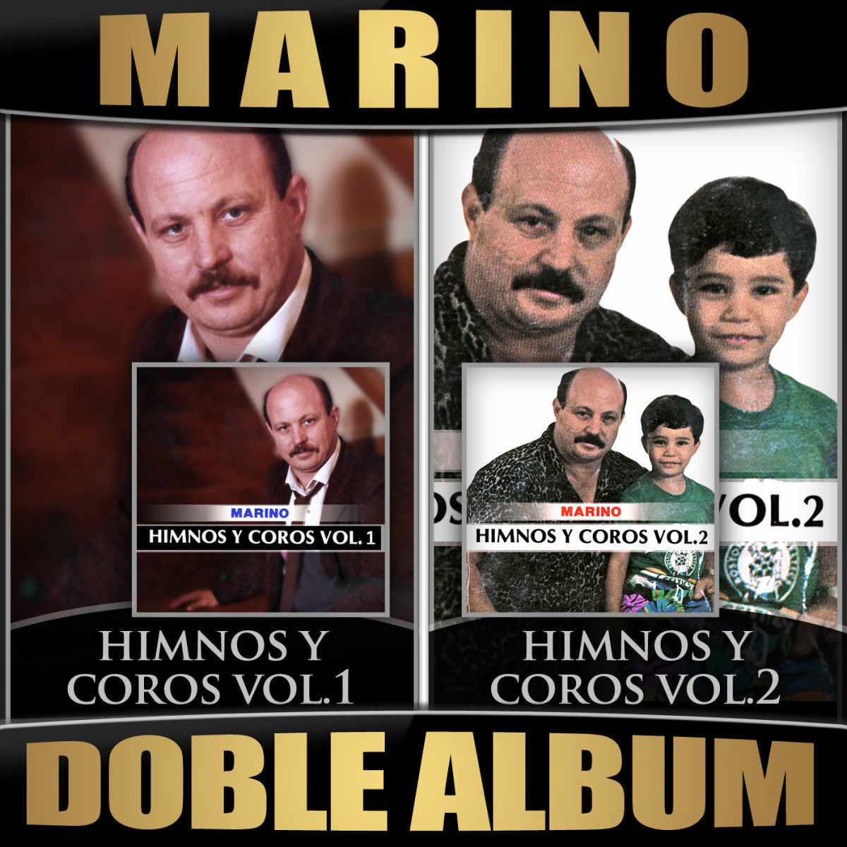 Album cover of Himnos y Coros para Recordar, Vol.1 & Vol.2 (Doble Album)