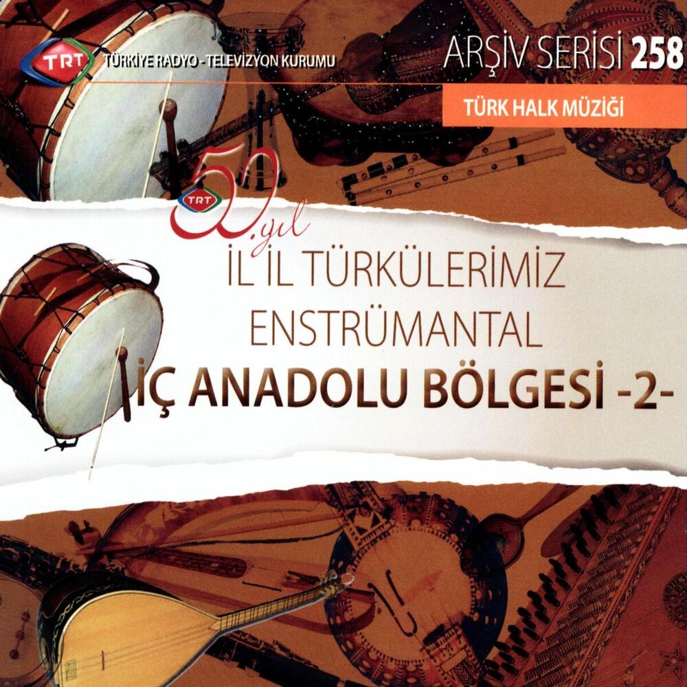 Picture of 50. Yıla Özel İl İl Türkülerimiz-Enstrumantal ''İç Anadolu Bölgesi-2''