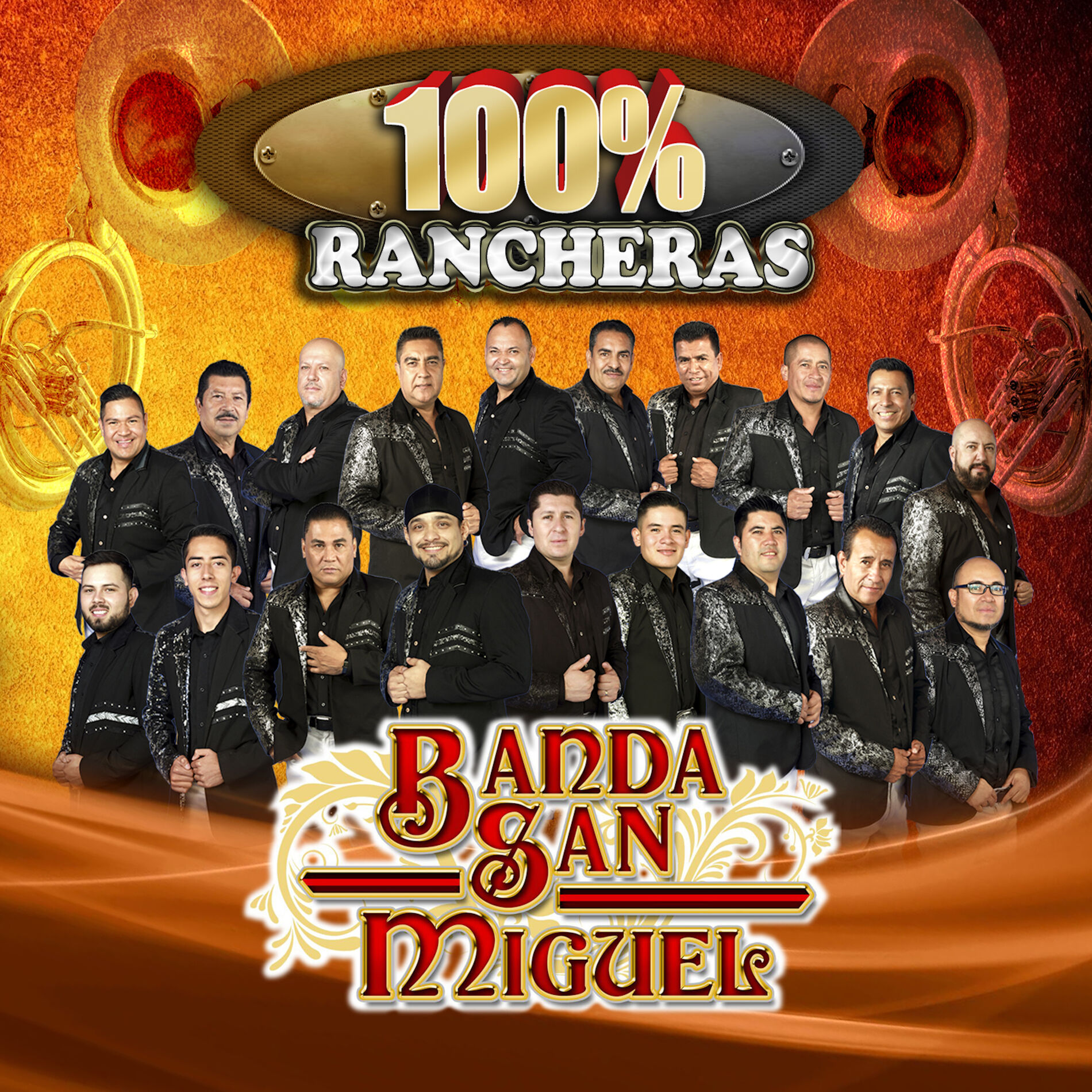 Album cover of 100% Rancheras