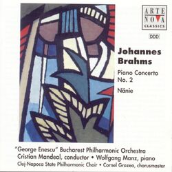 Cover of Brahms: Piano Cto. No.2/Nänie