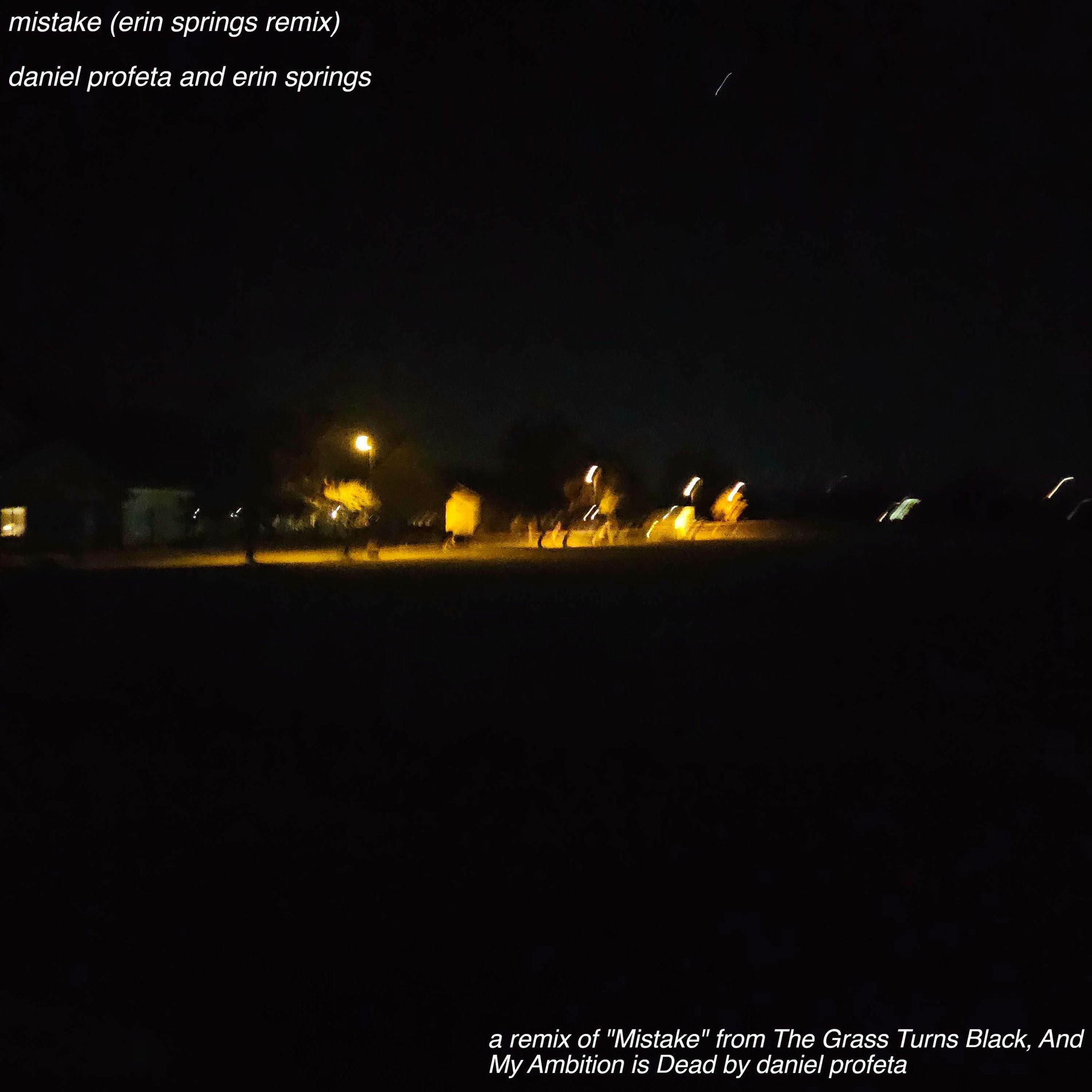 Album cover of mistake (feat. daniel profeta) [erin springs remix]