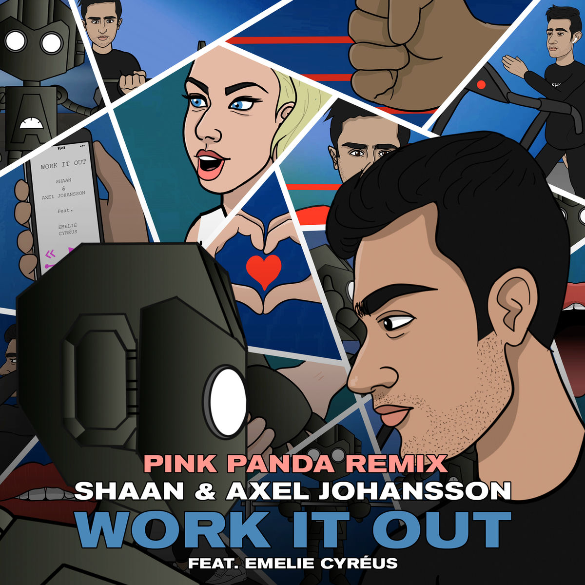 Album cover of Work It Out (Pink Panda Remix)