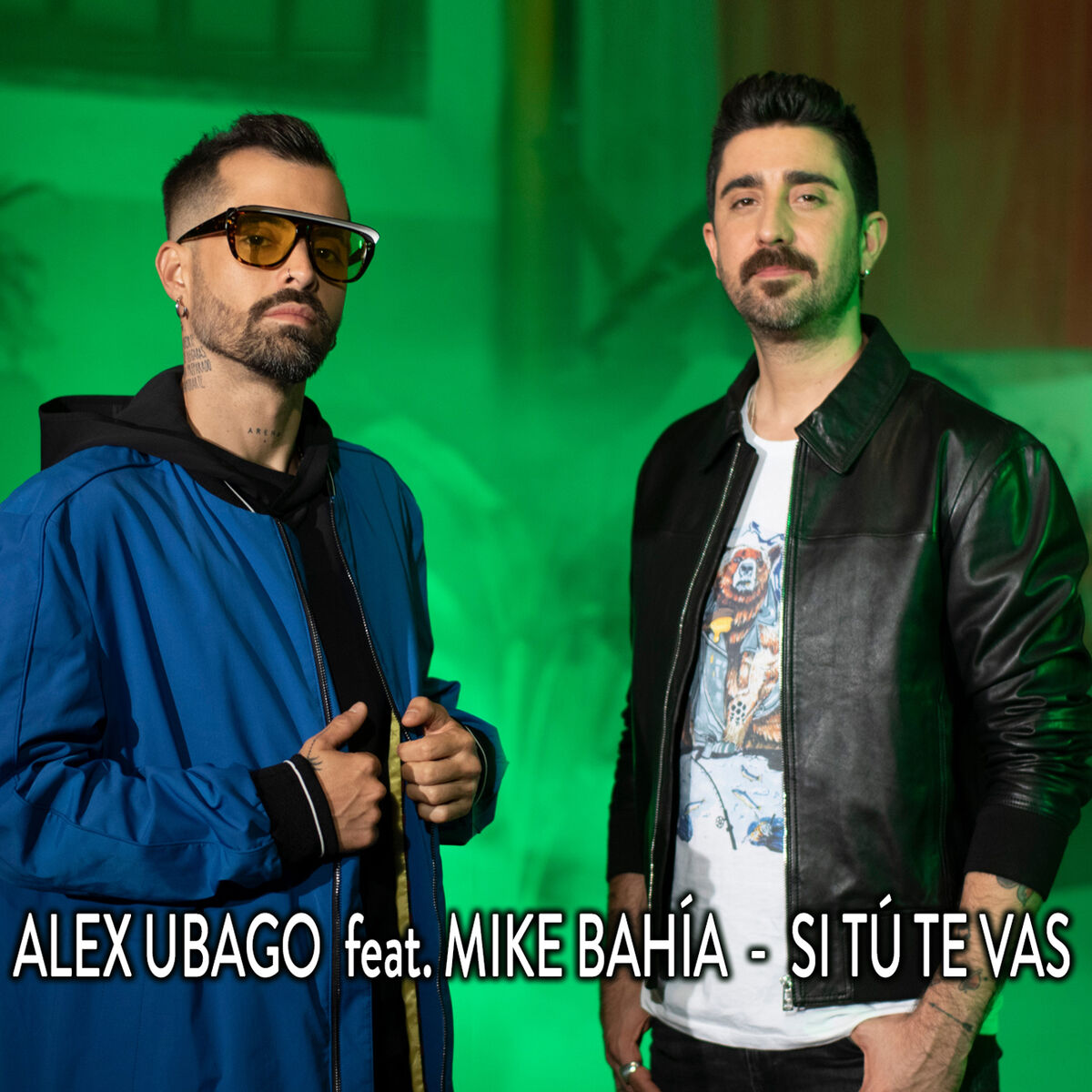 Album cover of Si tú te vas (feat. Mike Bahía)