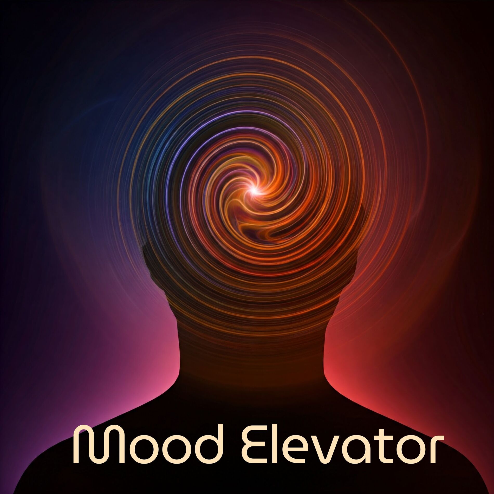 Album cover of Mood Elevator: Brainwaves for Stress Reduction, Calm Vibes, Miracle Healing