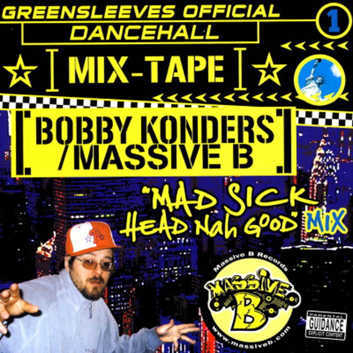 Album cover of Greensleeves Official Dancehall Mixtape Vol. 1 - Bobby Konders / Massive B