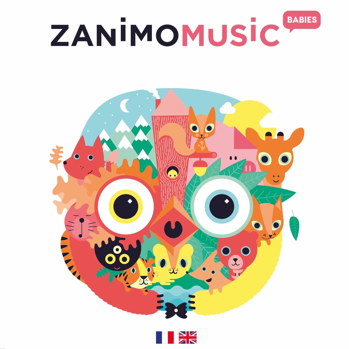 Album cover of Les histoires des Zanimomusic (feat. Domitille et Amaury)