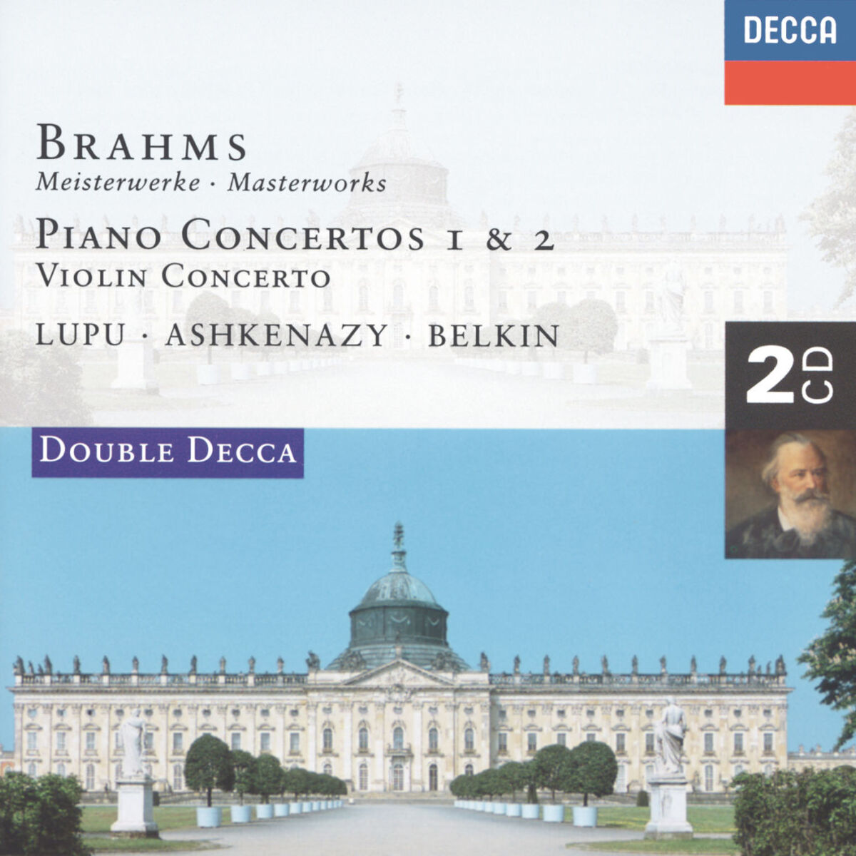 Album cover of Brahms: Piano Concertos Nos.1 & 2/Violin Concerto