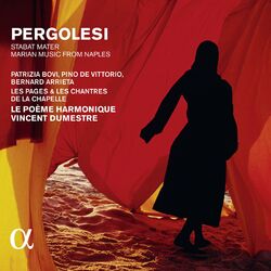 Cover of Pergolesi: Stabat Mater. Marian Music from Naples (Alpha Collection)