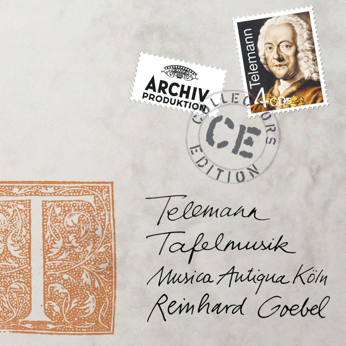 Album cover of Tafelmusik, Pt. 2, Trio in E Minor, TWV 42:e2 : Telemann: Tafelmusik, Pt. 2, Trio in E Minor, TWV 42:e2: I. Affettuoso