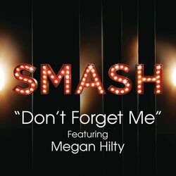 Cover of Don't Forget Me (SMASH Cast Version) (feat. Megan Hilty)