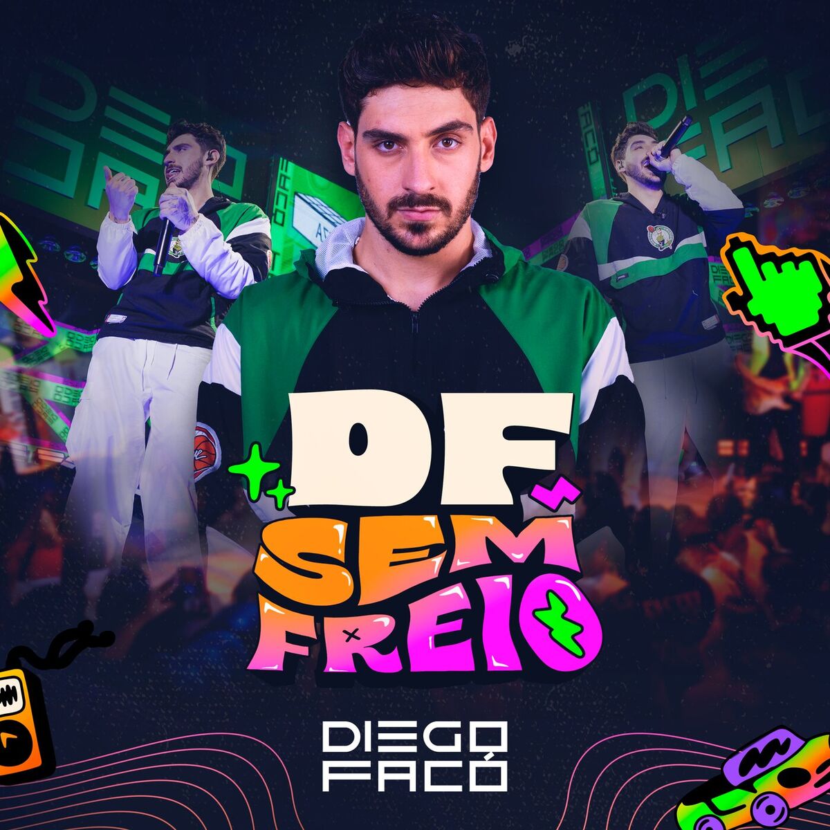 Album cover of DF Sem Freio (Ao Vivo)
