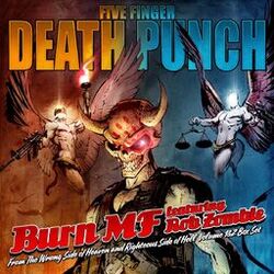 Cover of Burn MF (feat. Rob Zombie)