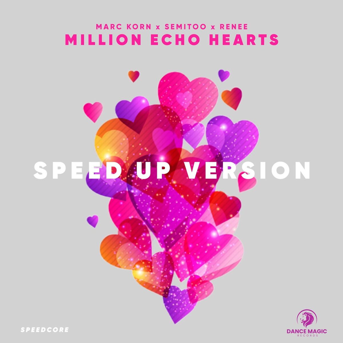 Album cover of Million Echo Hearts (Speed Up Version)