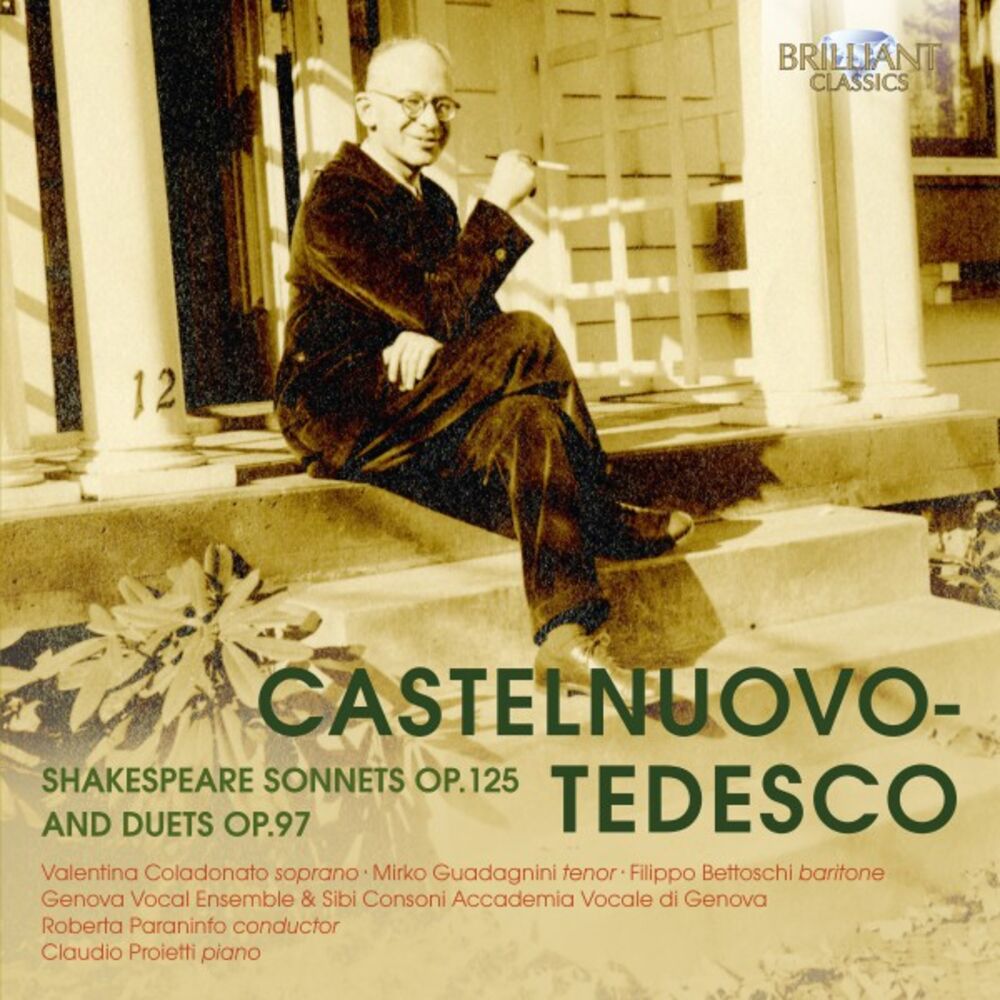 Picture of Castelnuovo-Tedesco: Shakespeare Sonnets, Op. 125 & Duets, Op. 97