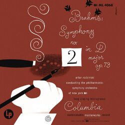 Cover of Brahms: Symphony No. 2 in D Major, Op. 73
