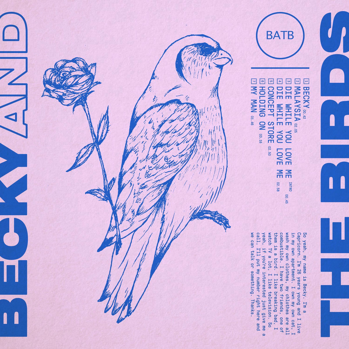 Album cover of Becky and the Birds