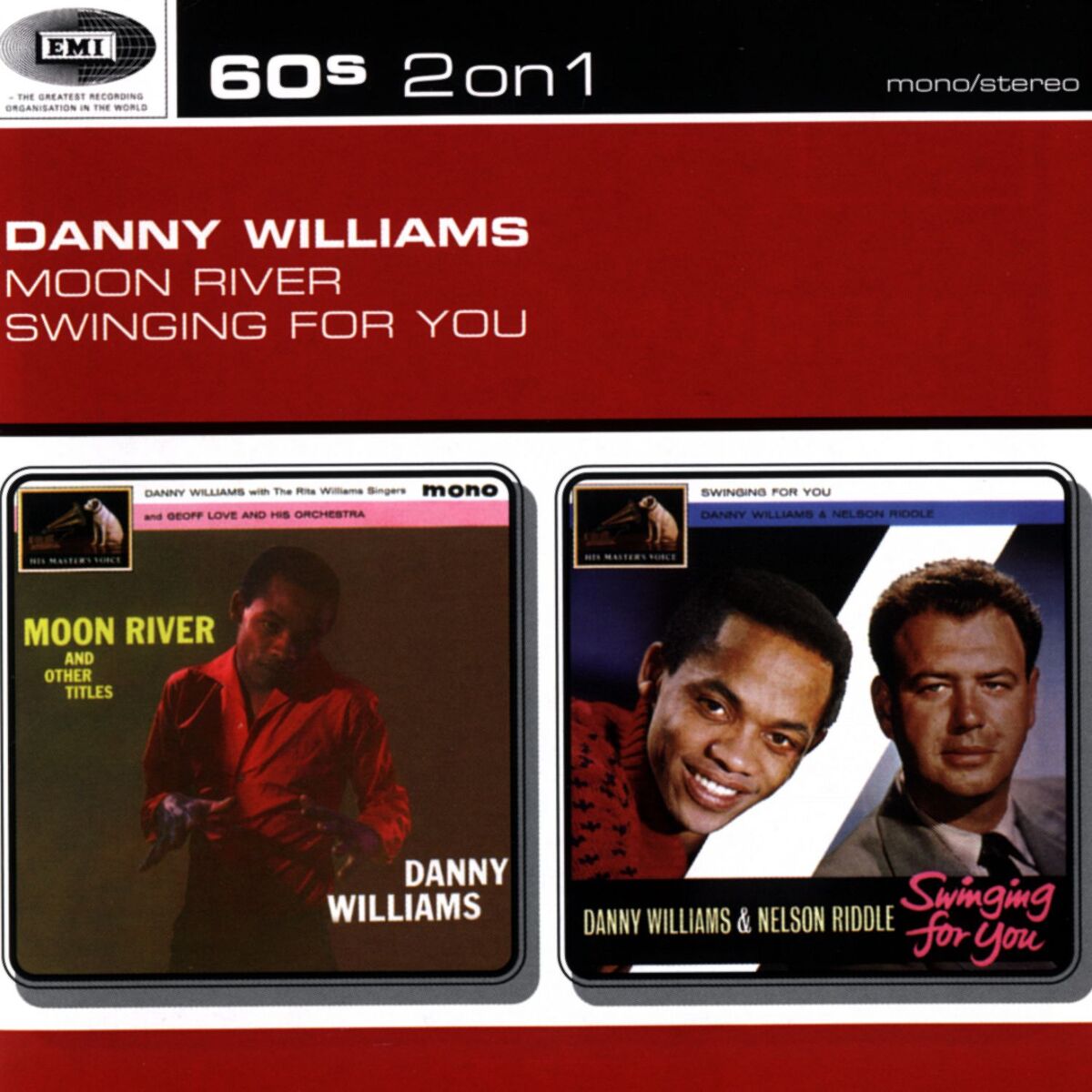 Album cover of Moon River/Swinging For You