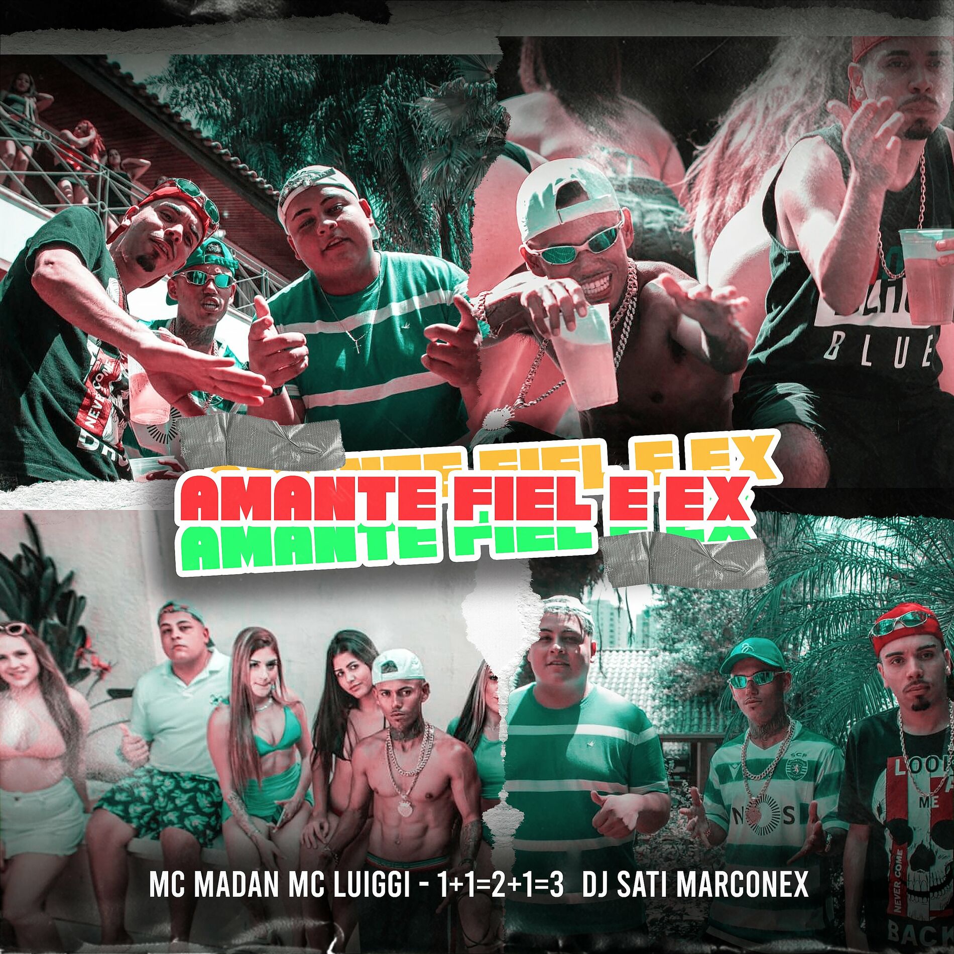 Album cover of Amante, Fiel e Ex (1 + 1 = 2 + 1 = 3)