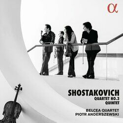 Cover of Shostakovich: String Quartet No. 3 & Piano Quintet