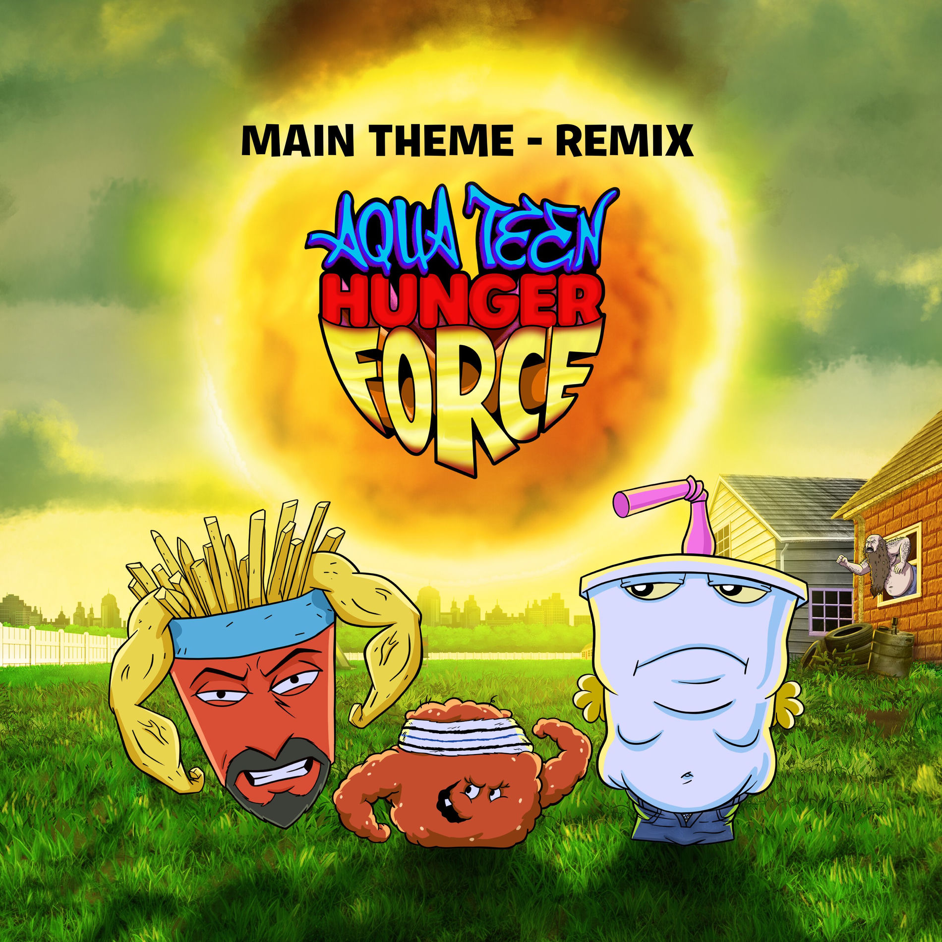 Album cover of Aqua Teen Hunger Force (Main Theme - Remix)