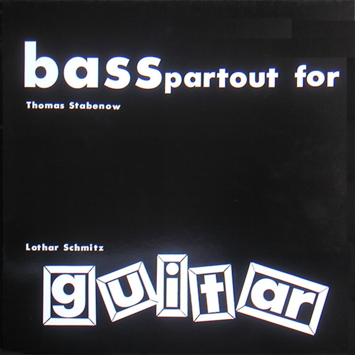 Album cover of Basspartout For Guitar