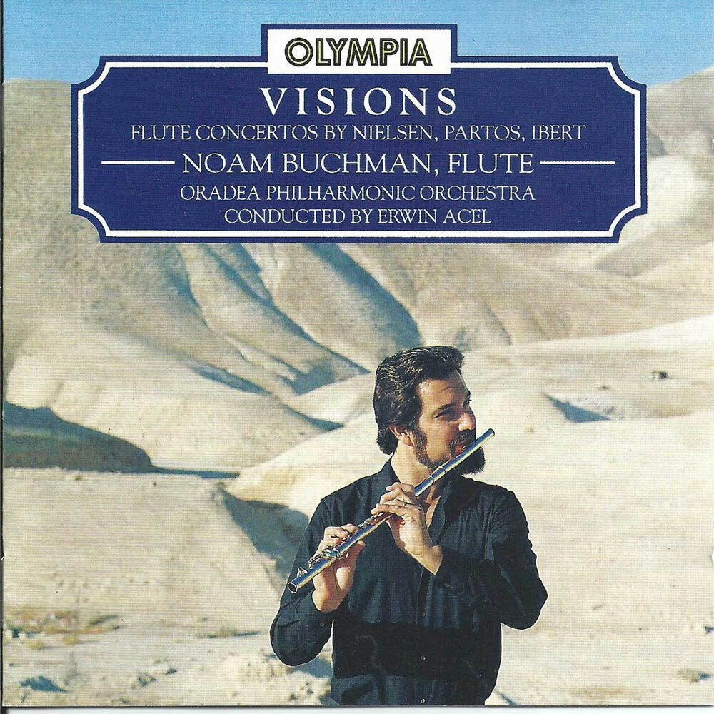 Picture of Visions: Flute concertos by Nielsen, Partos, Iber
