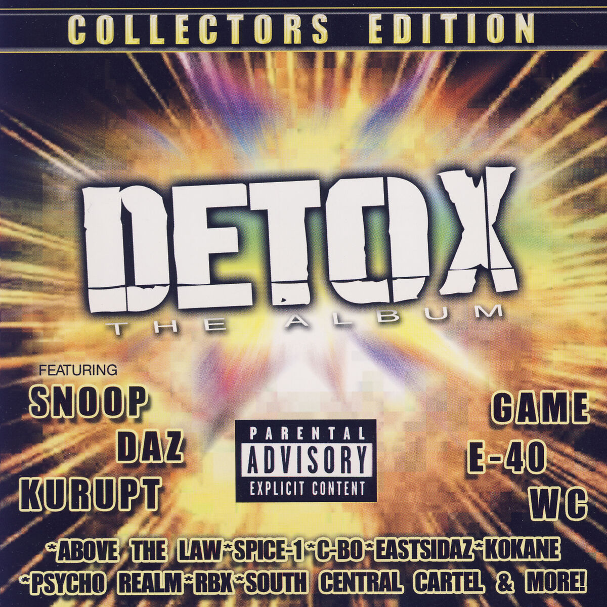 Album cover of Detox: The Album