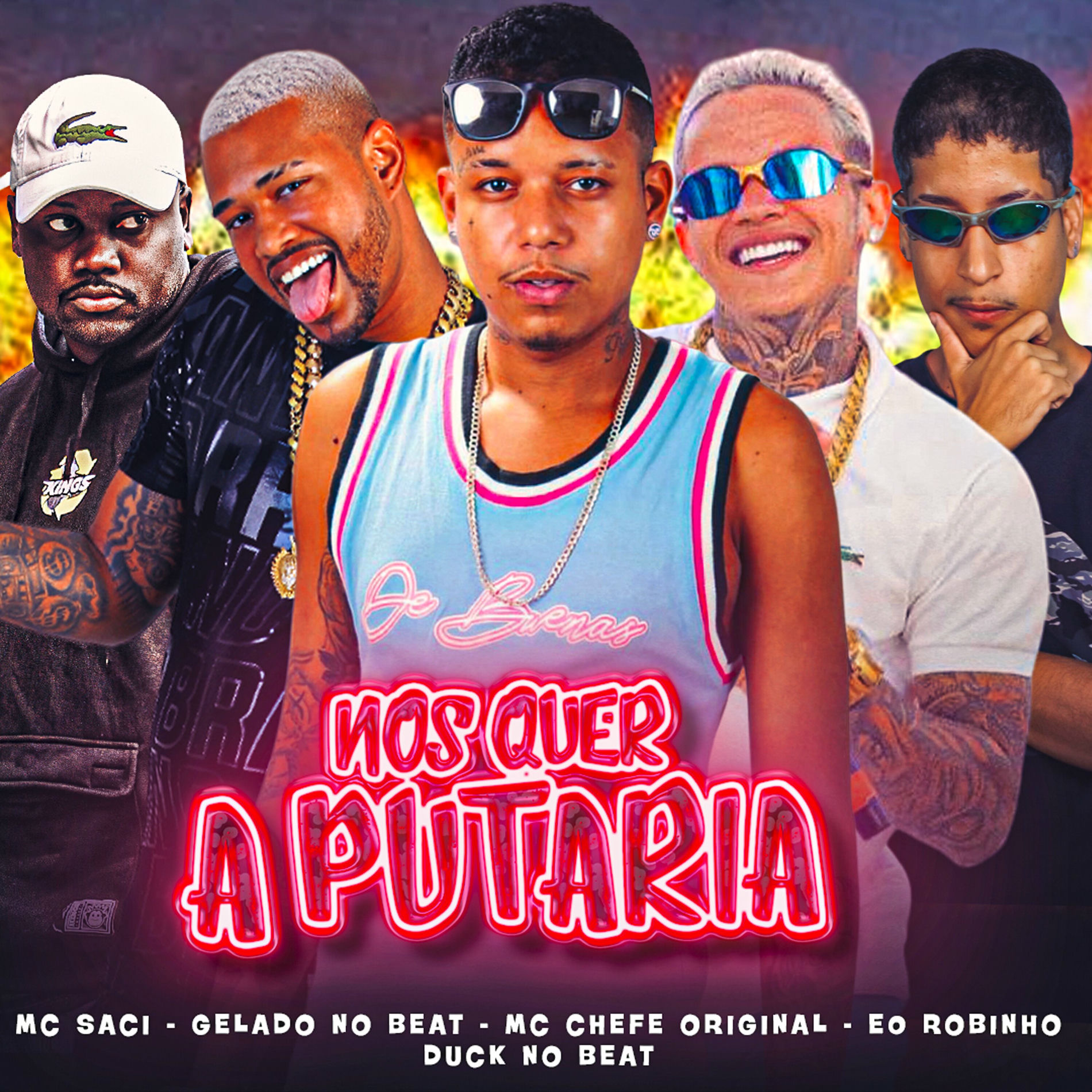 Album cover of Nos Quer a Putaria