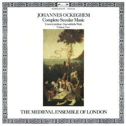 Cover of Ockeghem: Secular Music (Vol. 2)