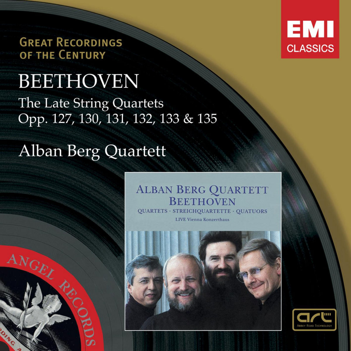 Album cover of Beethoven: The Late String Quartets