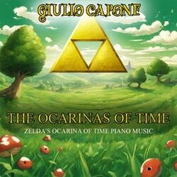 Cover of The Ocarinas of time: (Zelda's Ocarina of Time piano music)