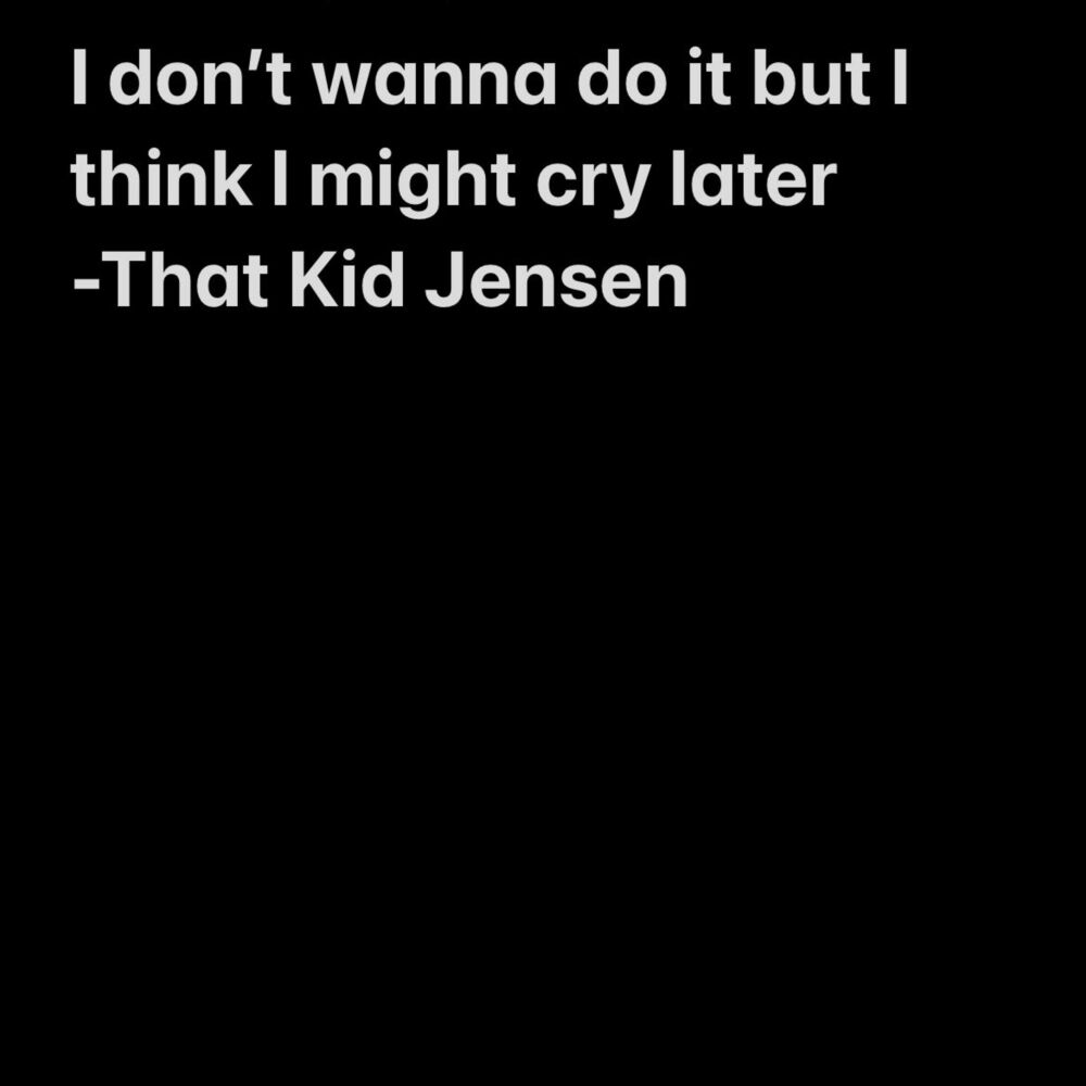 Picture of Cry later