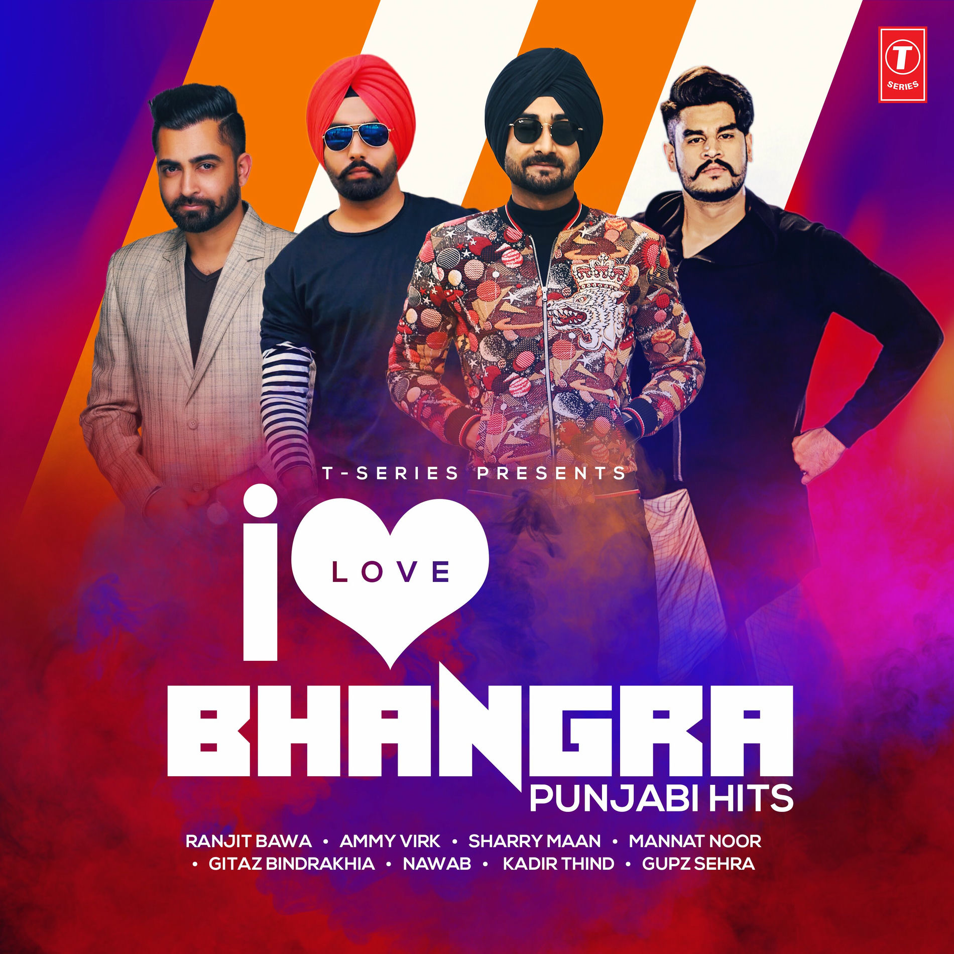 Album cover of I Love Bhangra - Punjabi Hits