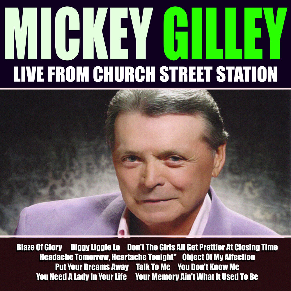 Picture of Mickey Gilley Live From Church Street Station