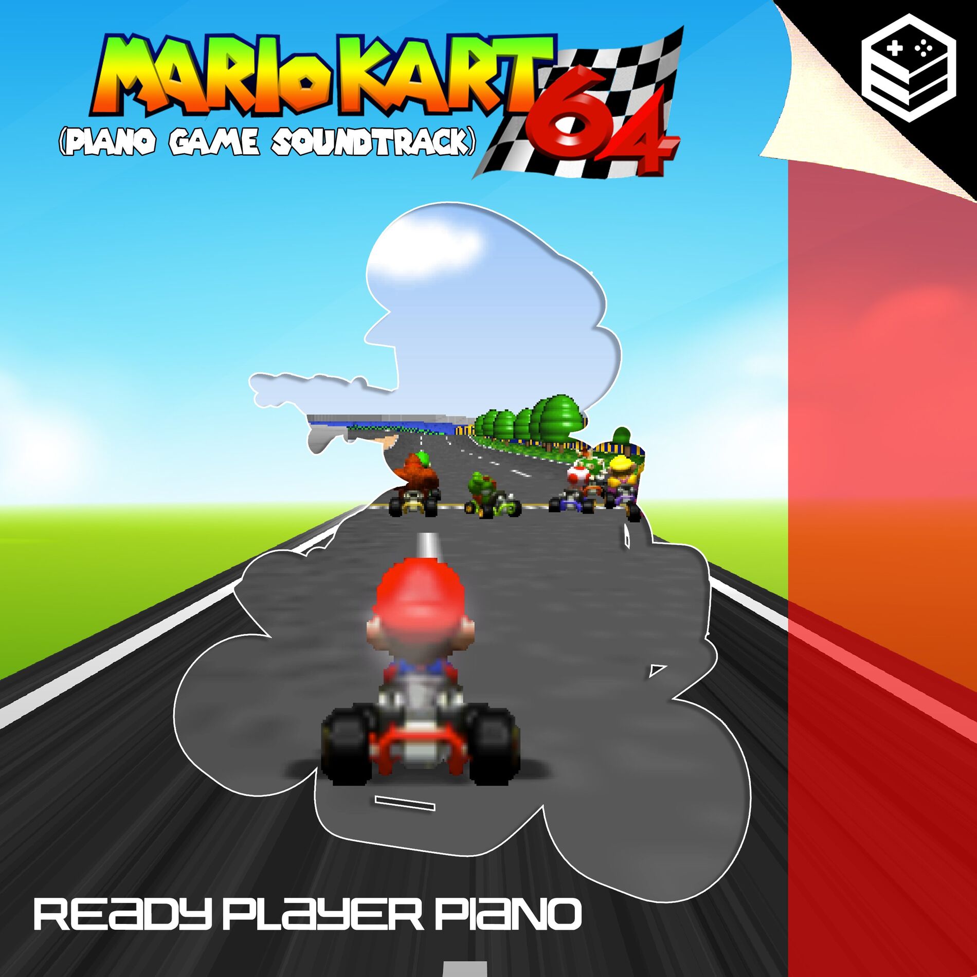 Album cover of Mario Kart 64 (Piano Game Soundtrack)
