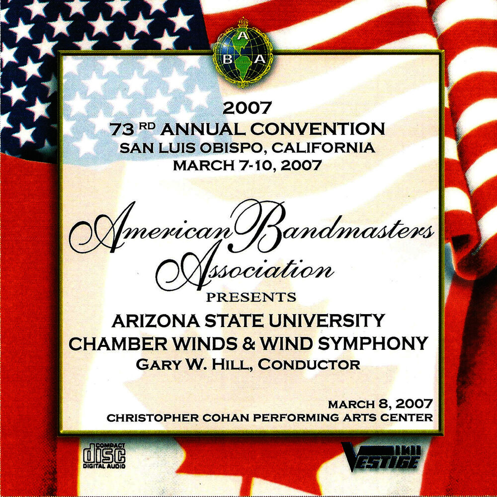 Picture of ASU Chamber Winds & Wind Symphony at ABA Convention 2007