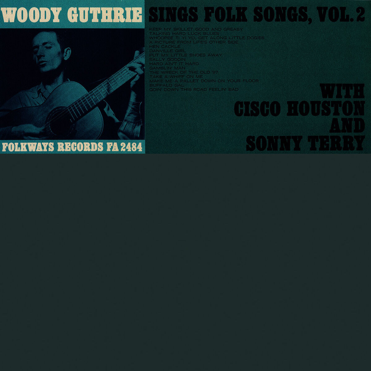 Album cover of Woody Guthrie Sings Folk Songs, Vol. 2