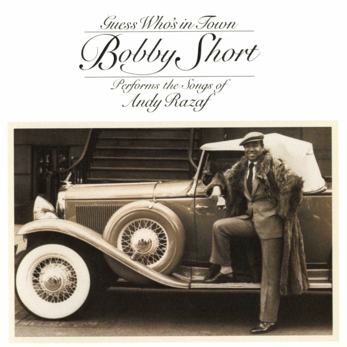 Album cover of Guess Who's In Town: Bobby Short Performs the Songs of Andy Razaf