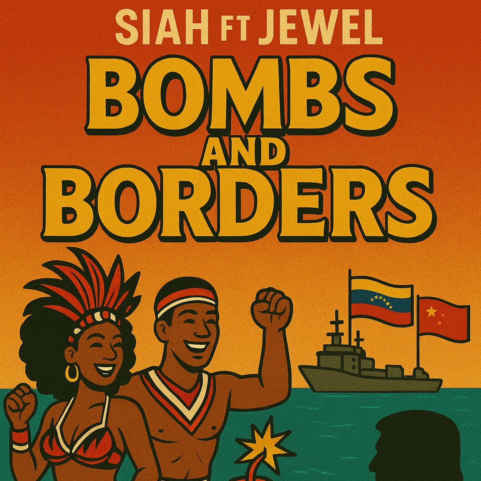 Album cover of Bombs And Borders (feat. Jewel)