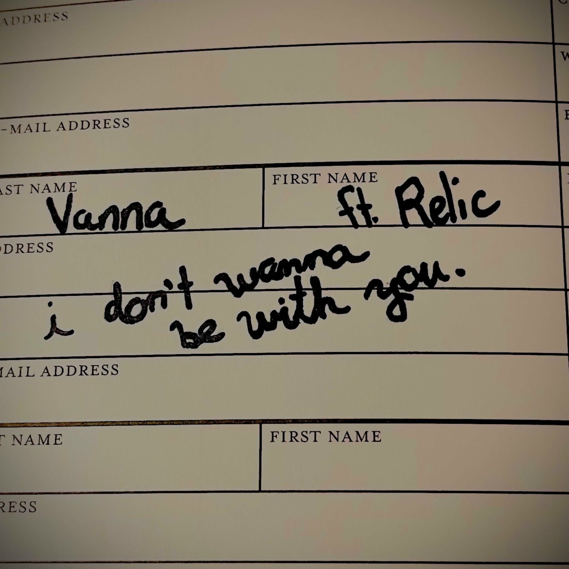 Album cover of I Don’t Wanna Be With You