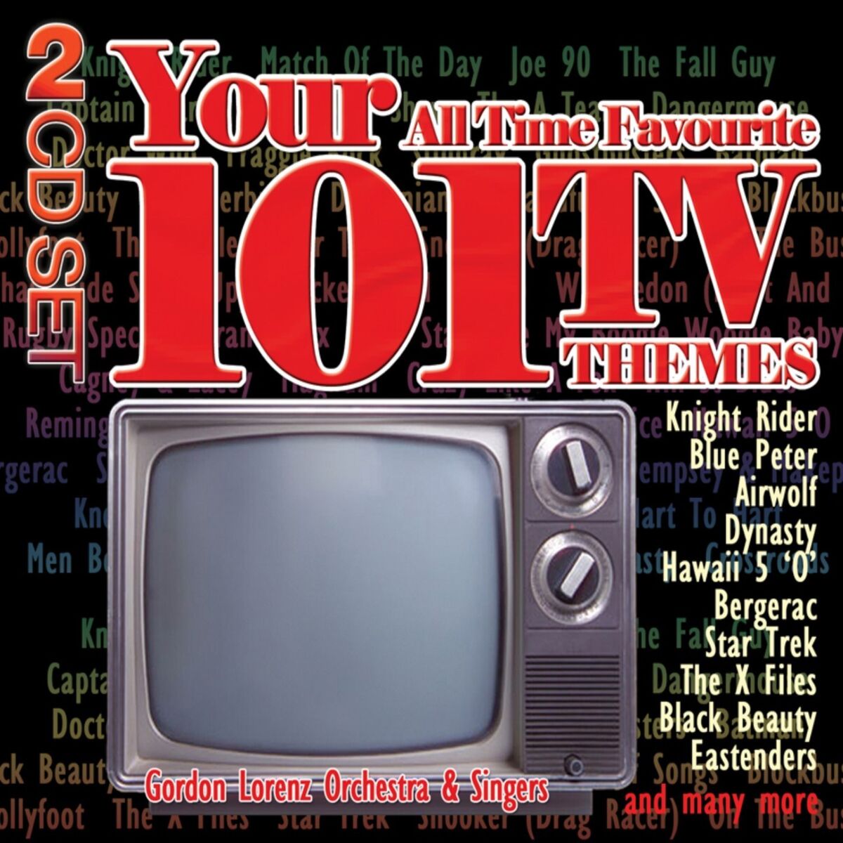 Album cover of Your 101 All Time Favourite TV Themes