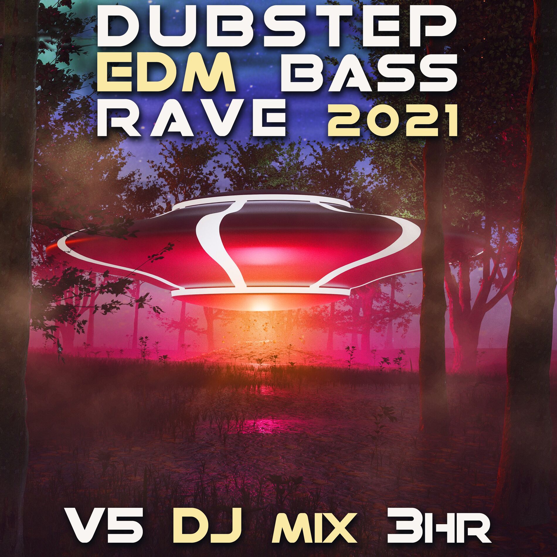 Album cover of Dubstep Bass EDM Rave 2021, Vol. 5 (DJ Mix)