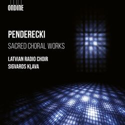 Cover of Penderecki: Sacred Choral Works