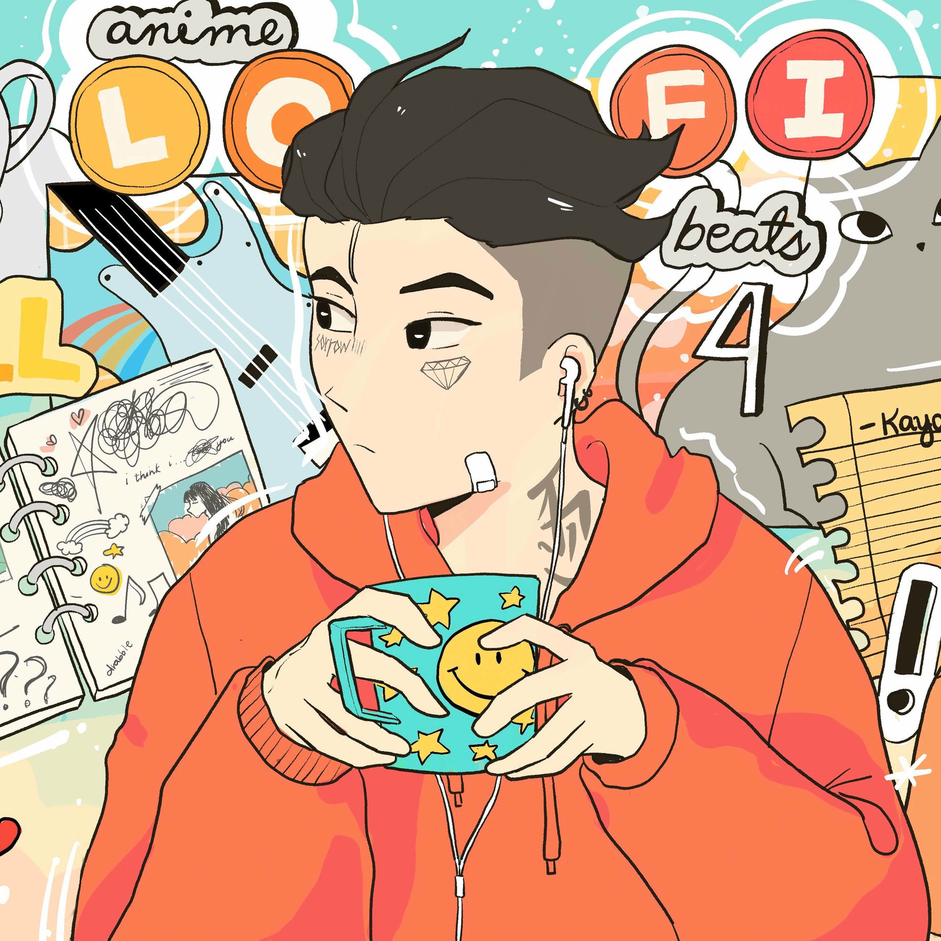 Album cover of Anime Lofi Beats 4